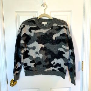 Lucky brand camo sweater